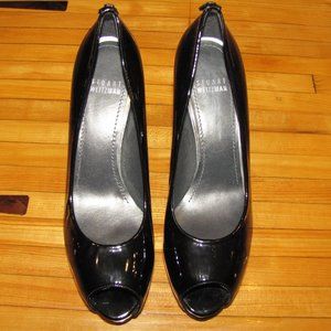 Stuart Weitzman Women's sz. 7.5 Peep Toe Heels! Fast Ship, Great Shape!